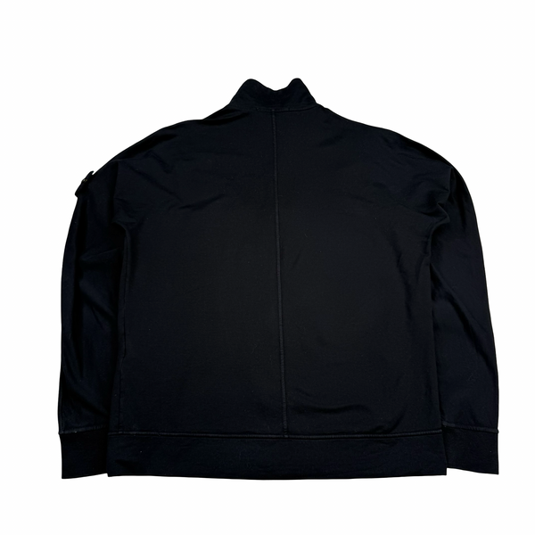 Stone Island Black Cotton Zipped Jacket - Medium
