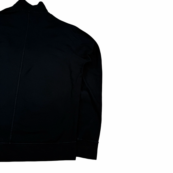 Stone Island Black Cotton Zipped Jacket - Medium