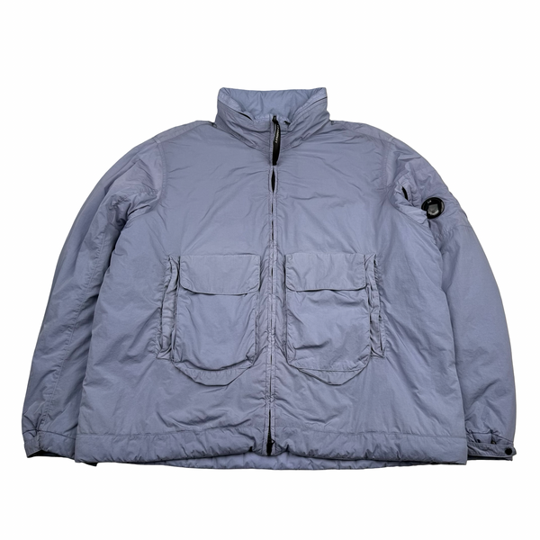 CP Company Chrome-R Purple Nylon Padded Jacket - 3XL