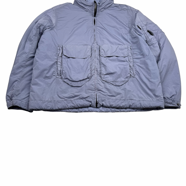CP Company Chrome-R Purple Nylon Padded Jacket - 3XL