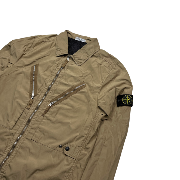 Stone Island 2008 Laminated Nylon Jacket - XL