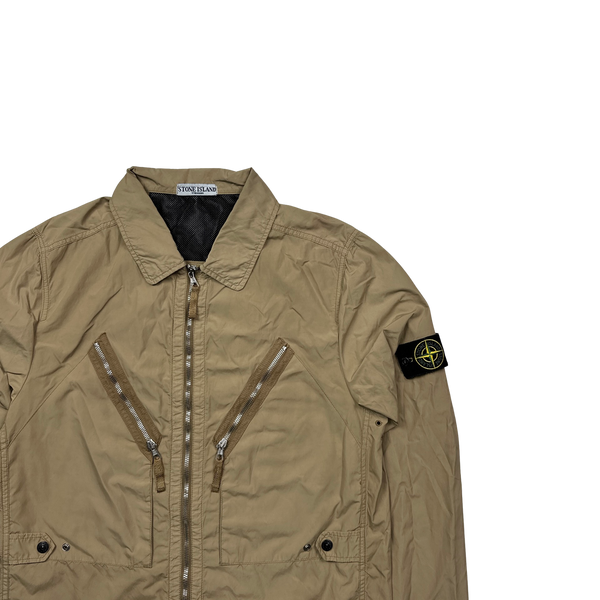 Stone Island 2008 Laminated Nylon Jacket - XL