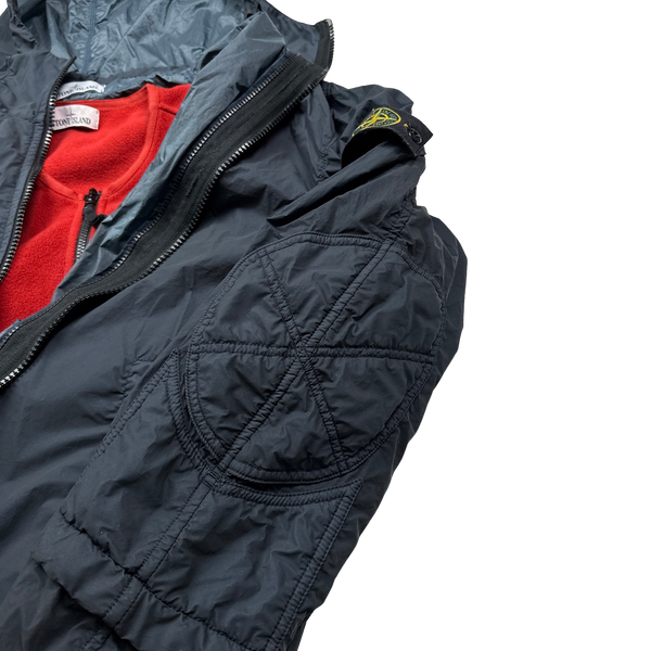 Stone Island 2019 Lamy Velour 3 In 1 Parka Jacket - XXL