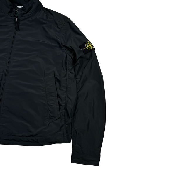 Stone Island 2014 Black Micro Reps Bomber Jacket - XXL