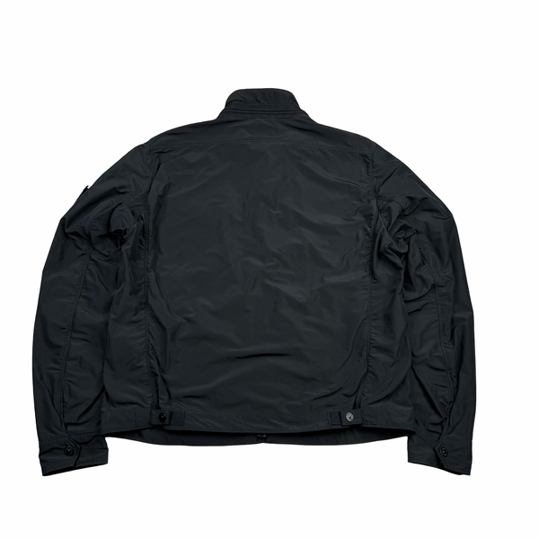 Stone Island 2014 Black Micro Reps Bomber Jacket - XXL