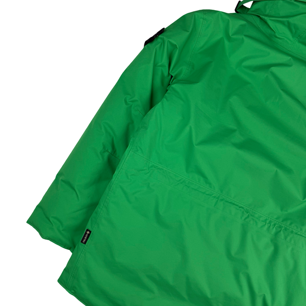 Stone Island 2021 Green Ripstop Gore-Tex Product Technology Down Jacket - Small