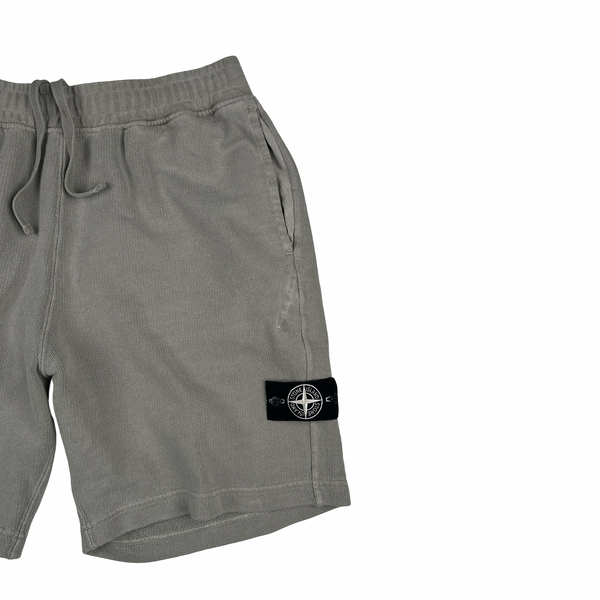 Stone Island Grey Closed Loop Project Special Process Shorts - XL