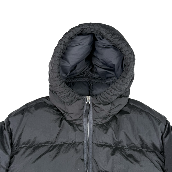Stone Island 2022 Black Nylon Metal Econyl Down Puffer Jacket - 3XL