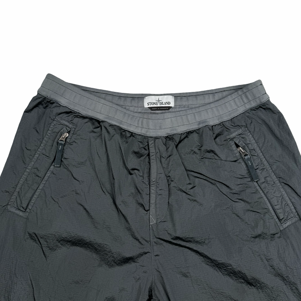 Stone Island 2019 Regular Fit Grey Nylon Metal Trousers - XL