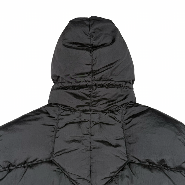Stone Island 2022 Black Nylon Metal Econyl Down Puffer Jacket - 3XL