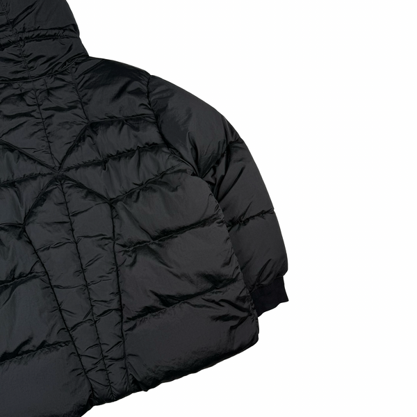 Stone Island 2022 Black Nylon Metal Econyl Down Puffer Jacket - 3XL
