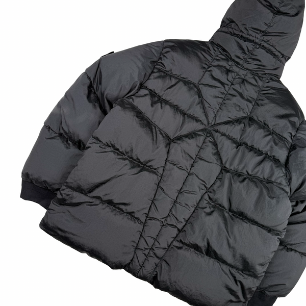 Stone Island 2022 Black Nylon Metal Econyl Down Puffer Jacket - 3XL