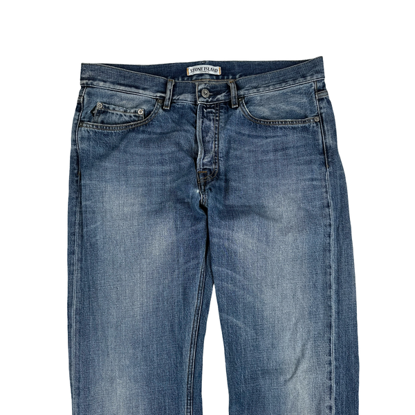 Stone Island 2011 RE Light Wash Denim Jeans - 34"