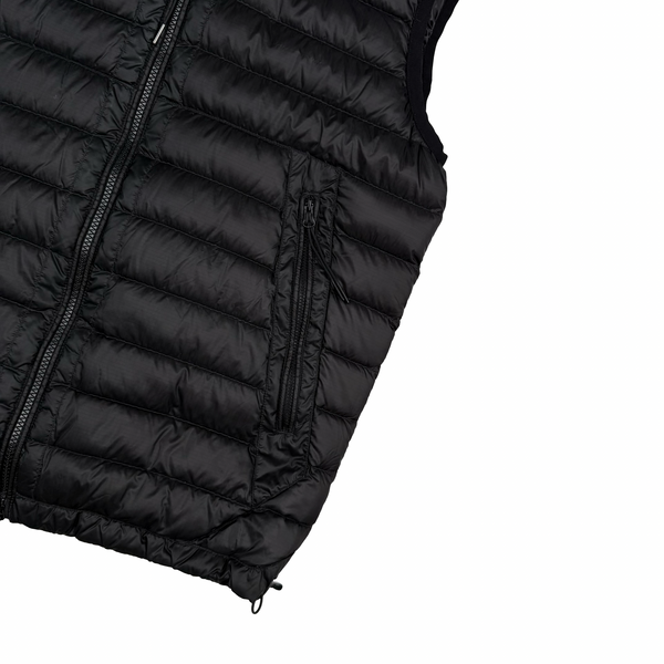 CP Company Black DD Shell Goggle Gilet - Small (46)