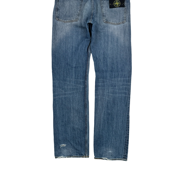 Stone Island 2011 RE Light Wash Denim Jeans - 34"