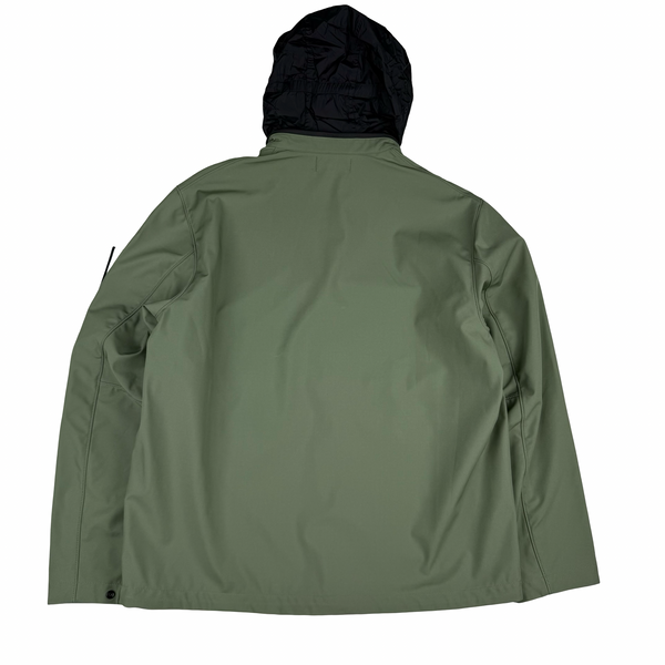 Stone Island 2024 Sage Green Light Soft Shell-R Jacket - XL