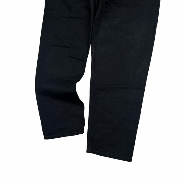 Carhartt WIP Newel Pant Cotton Trousers Black - 34"