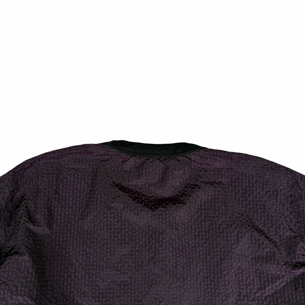 Stone Island 2017 Purple 3D Effect Nylon Metal Pullover Jumper - Small