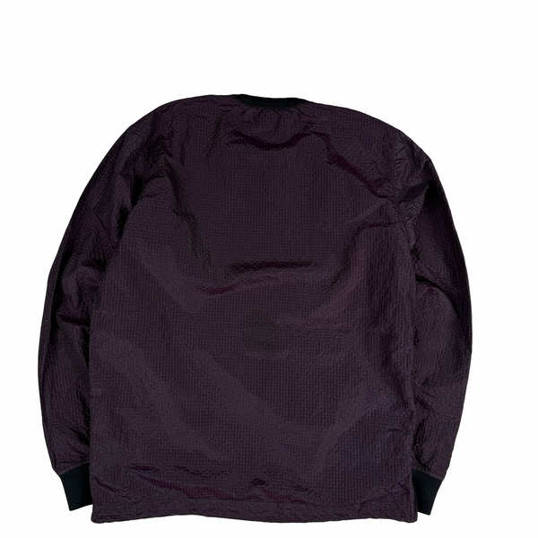 Stone Island 2017 Purple 3D Effect Nylon Metal Pullover Jumper - Small