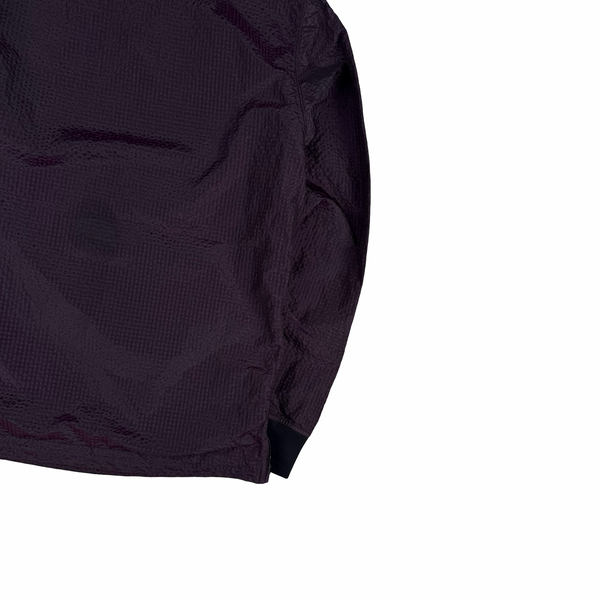 Stone Island 2017 Purple 3D Effect Nylon Metal Pullover Jumper - Small