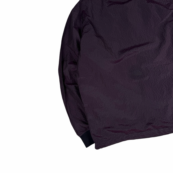 Stone Island 2017 Purple 3D Effect Nylon Metal Pullover Jumper - Small