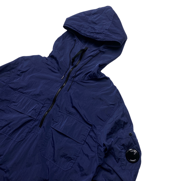 CP Company Blue Chrome R Nylon Smock - Medium