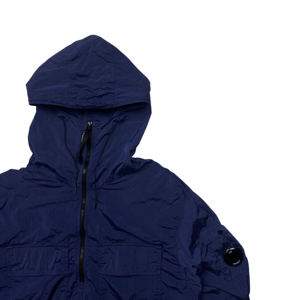 CP Company Blue Chrome R Nylon Smock - Medium