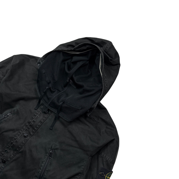 Stone Island Black 2006 Beekeeper Mask Jacket - Large