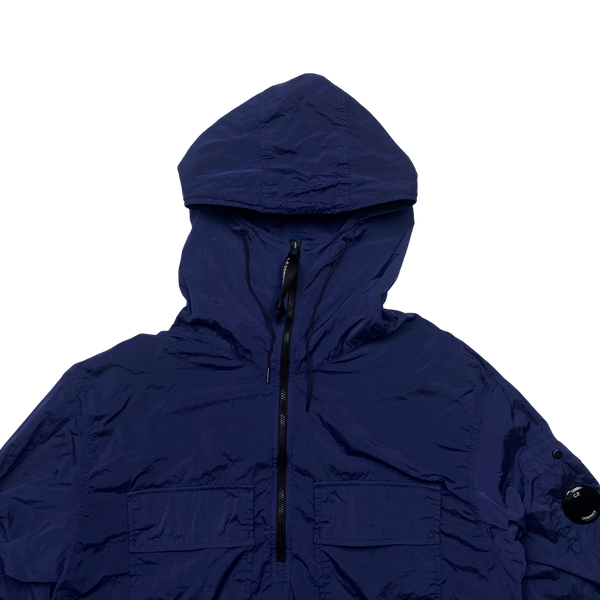 CP Company Blue Chrome R Nylon Smock - Medium