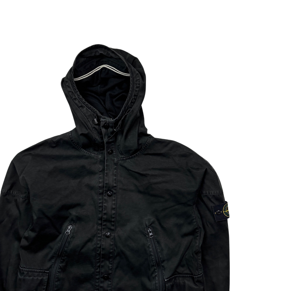 Stone Island Black 2006 Beekeeper Mask Jacket - Large