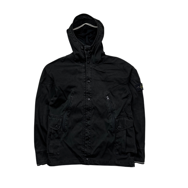 Stone Island Black 2006 Beekeeper Mask Jacket - Large