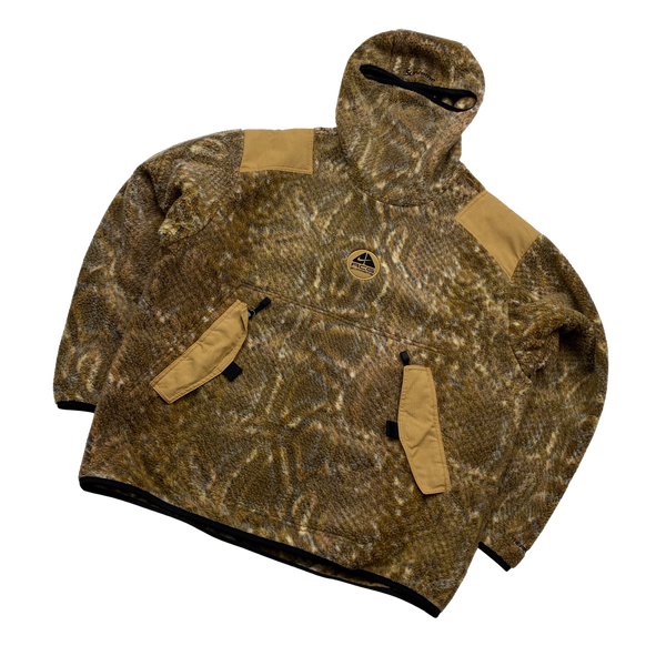 ACG X Supreme 2022 Python Print Fleece Face Mask Hoodie - Large