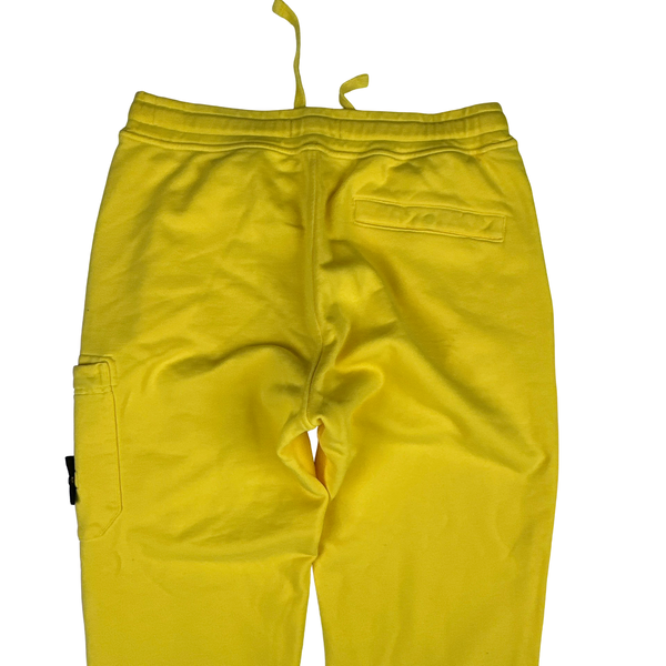 Stone Island 2023 Electric Yellow Tracksuit Set - Medium