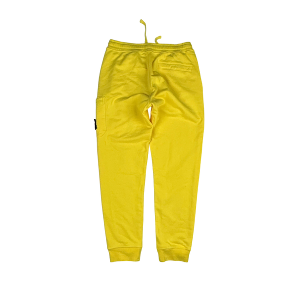 Stone Island 2023 Electric Yellow Tracksuit Set - Medium