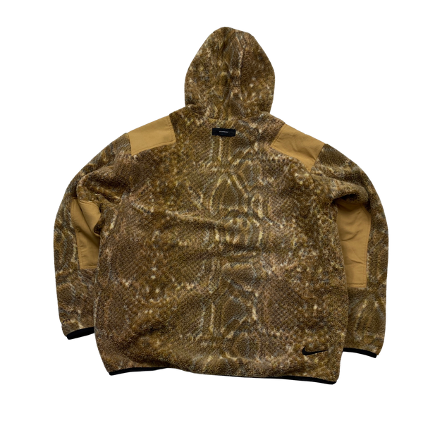 ACG X Supreme 2022 Python Print Fleece Face Mask Hoodie - Large