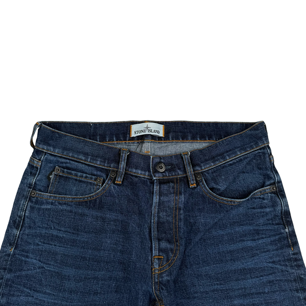 Stone Island 2016 Slim Fit Blue Denim Jeans - 30"