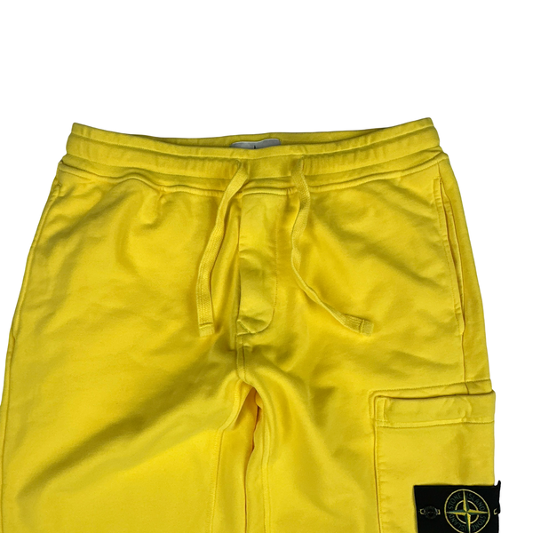 Stone Island 2023 Electric Yellow Tracksuit Set - Medium