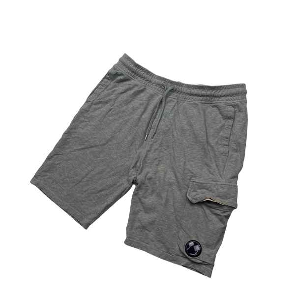 CP Company Light Grey Cotton Shorts - XXL