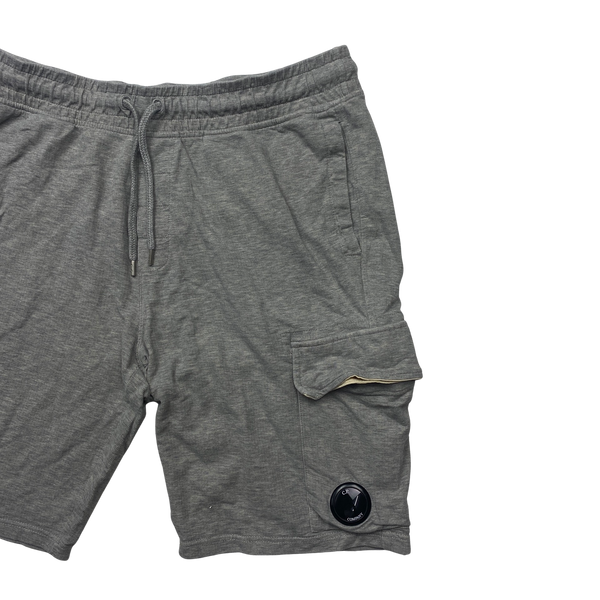 CP Company Light Grey Cotton Shorts - XXL