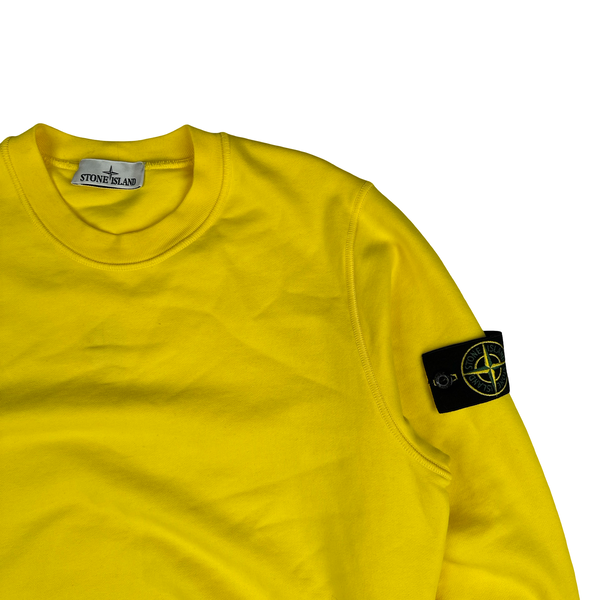Stone Island 2023 Electric Yellow Tracksuit Set - Medium