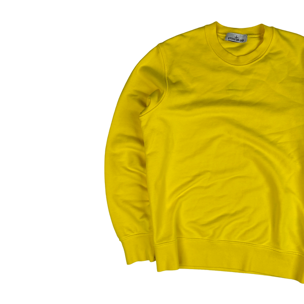 Stone Island 2023 Electric Yellow Tracksuit Set - Medium