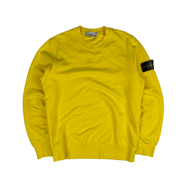 Stone Island 2023 Electric Yellow Tracksuit Set - Medium