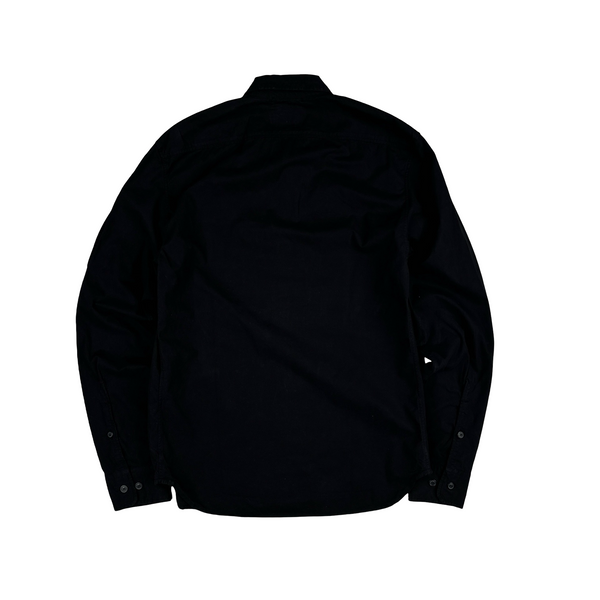 CP Company Black Lens View Button Up Overshirt - XS