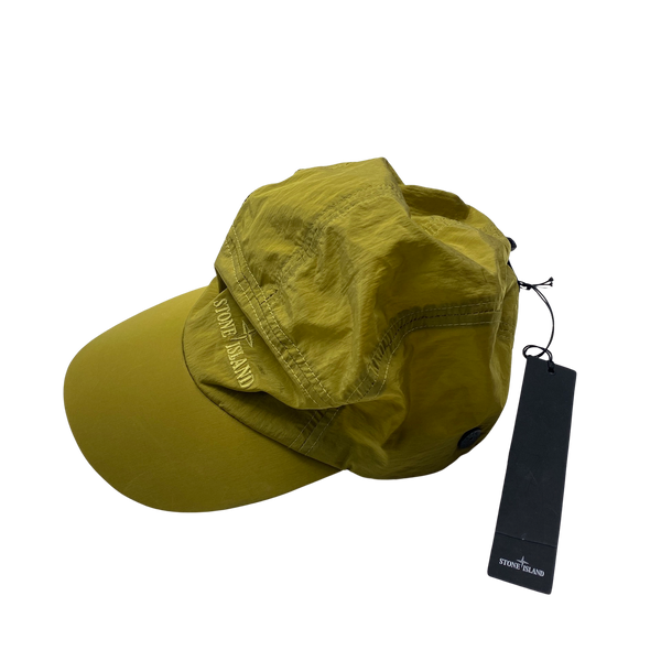 Stone Island 2017 Yellow Nylon Metal Cap - XL