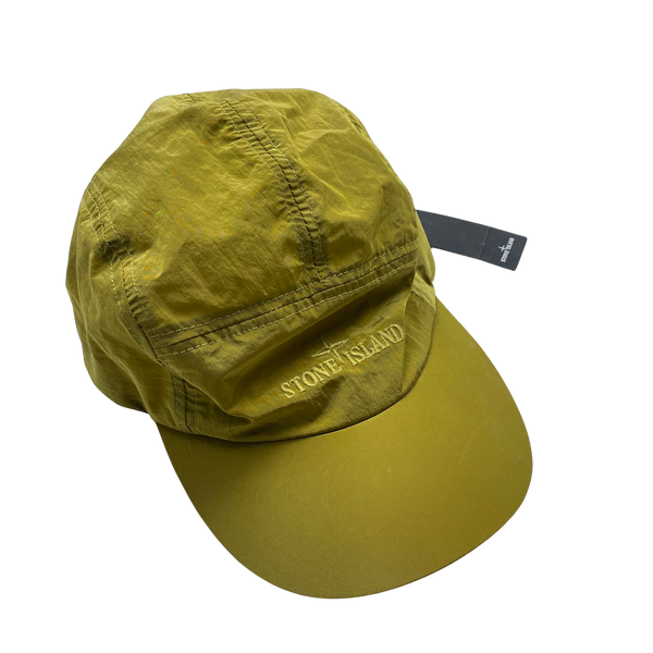 Stone Island 2017 Yellow Nylon Metal Cap - XL