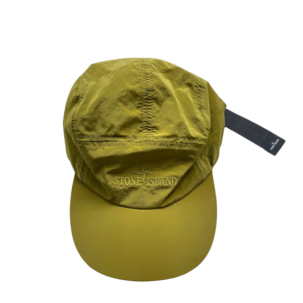 Stone Island 2017 Yellow Nylon Metal Cap - XL