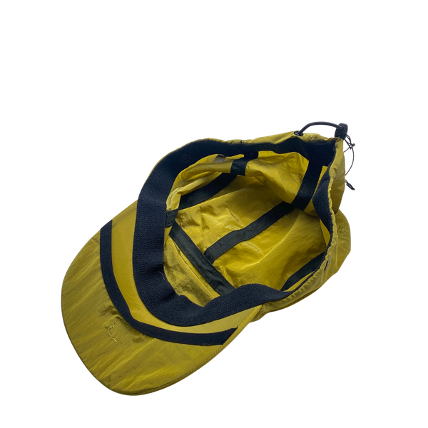 Stone Island 2017 Yellow Nylon Metal Cap - XL