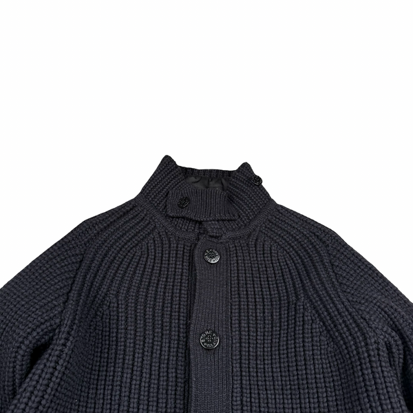 Stone Island 2021 President Knit Dutch Rope Lined Heavyweight Jacket - Medium