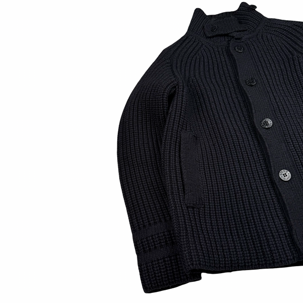 Stone Island 2021 President Knit Dutch Rope Lined Heavyweight Jacket - Medium