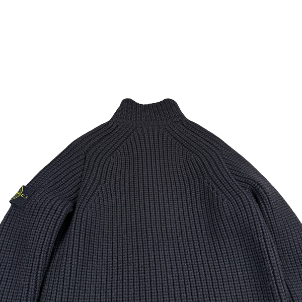 Stone Island 2021 President Knit Dutch Rope Lined Heavyweight Jacket - Medium